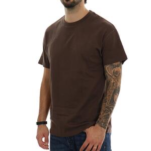 T-SHIRT ANTON SOLID MARRONE